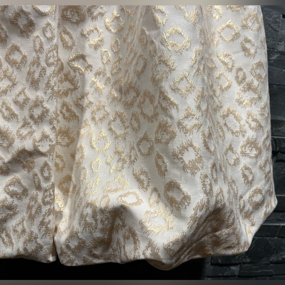 Lilly Pulitzer NWOT Leah Animal Print Bubble Hem Metallic Accent Mini Skirt sz12 - Picture 10 of 15